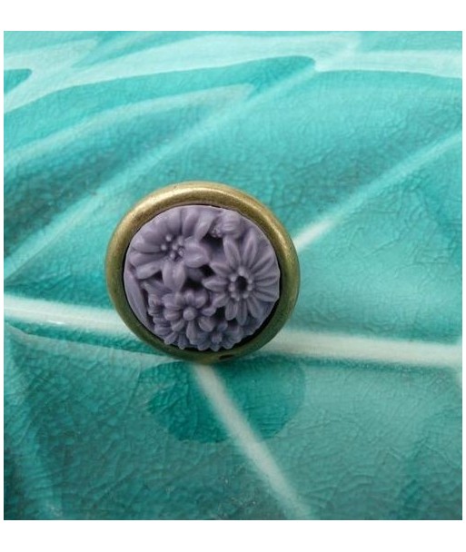 Bague Bouquet de fleur Lilas Bronze