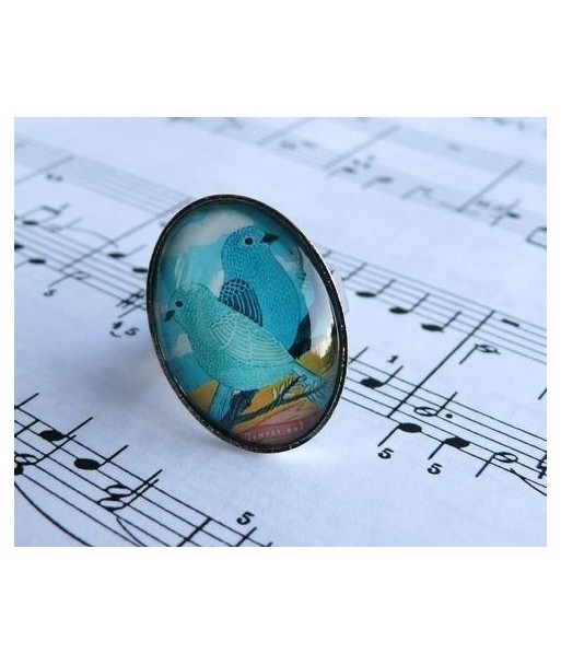 Bague Oiseau de lagon Bronze