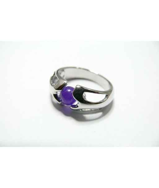 Bague Solo jade violet