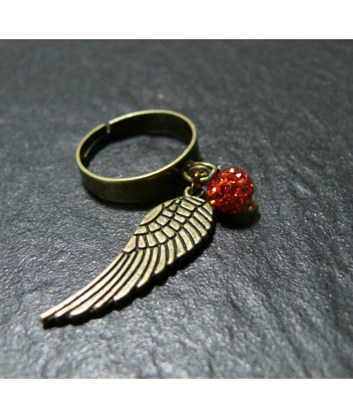 Bague orange angel