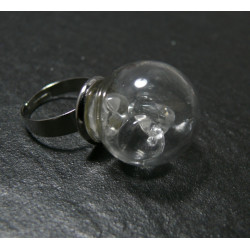 Bague Pure trio de Cristal de roche