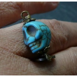Bague Chaine Crane Turquoise