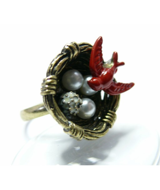 Bague The red nest