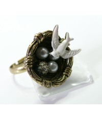 Bague The White nest