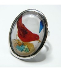 Bague L'oiseau et le nid